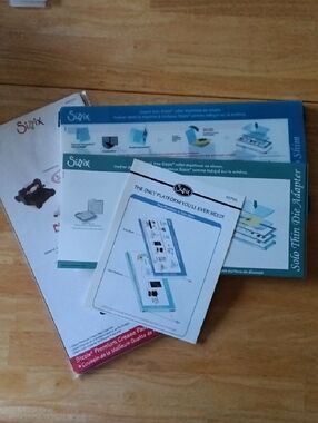 Sizzix Die Cutting Solo Platform, Shim,  Adapter, Crease Pad & Cutting Plates